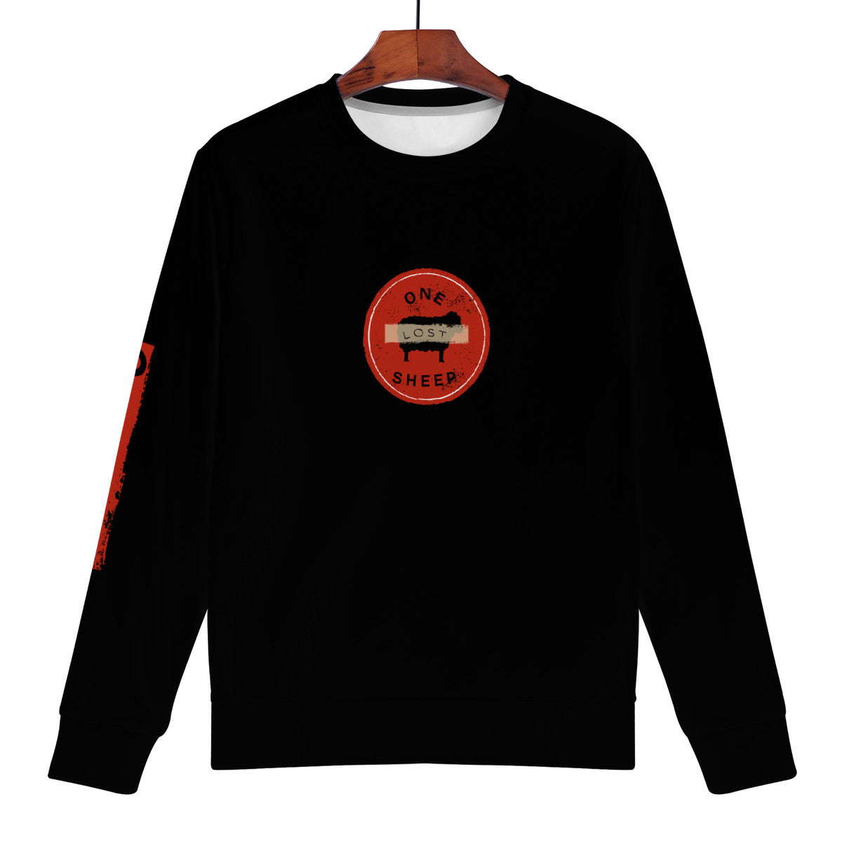 Lost Sheep Sweatshirt in Black