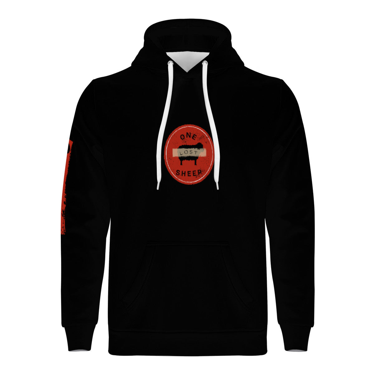 Lost Sheep Hoodie in Black