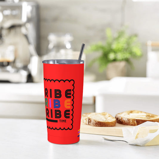 TRIBE: Retro Tumbler Red