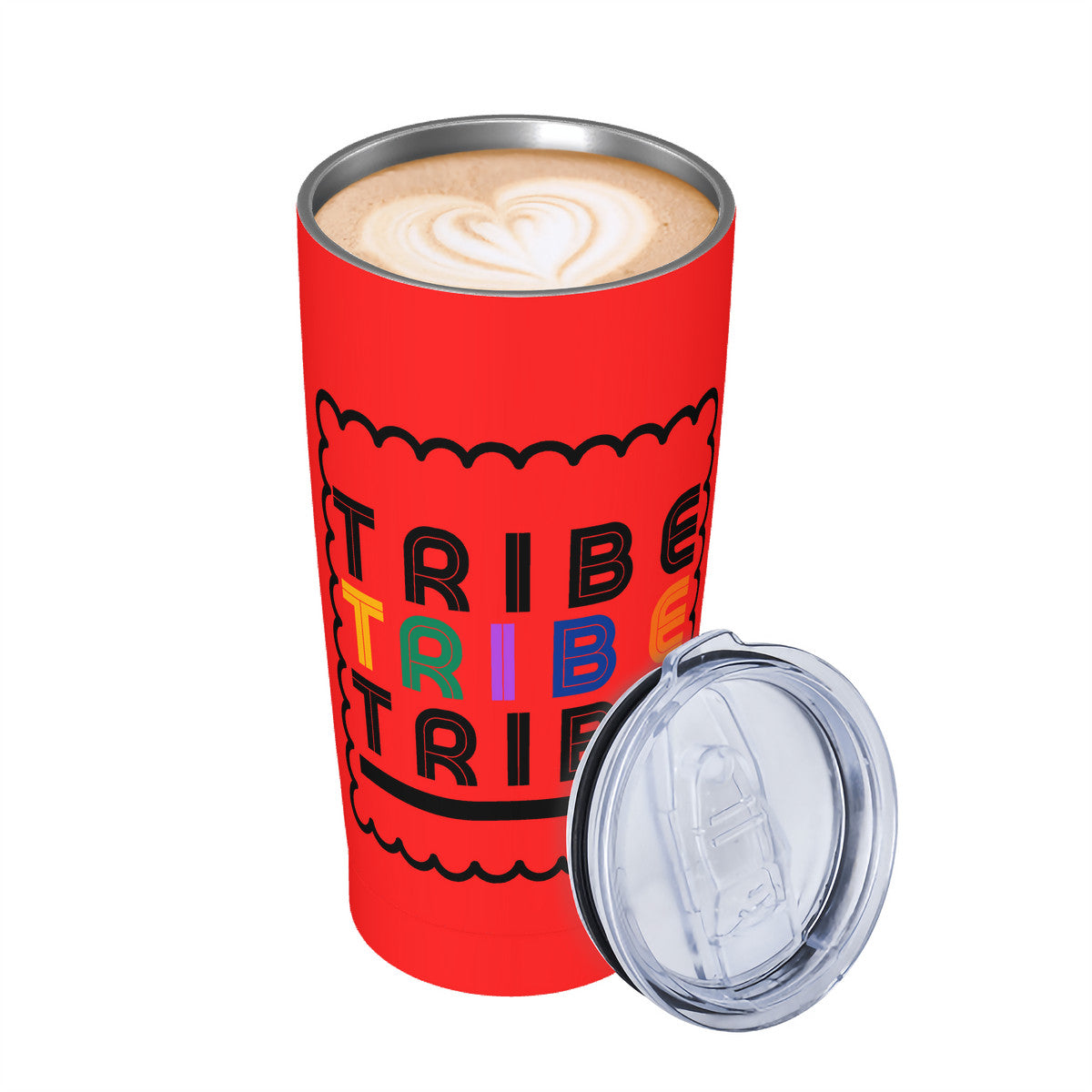 TRIBE: Retro Tumbler Red