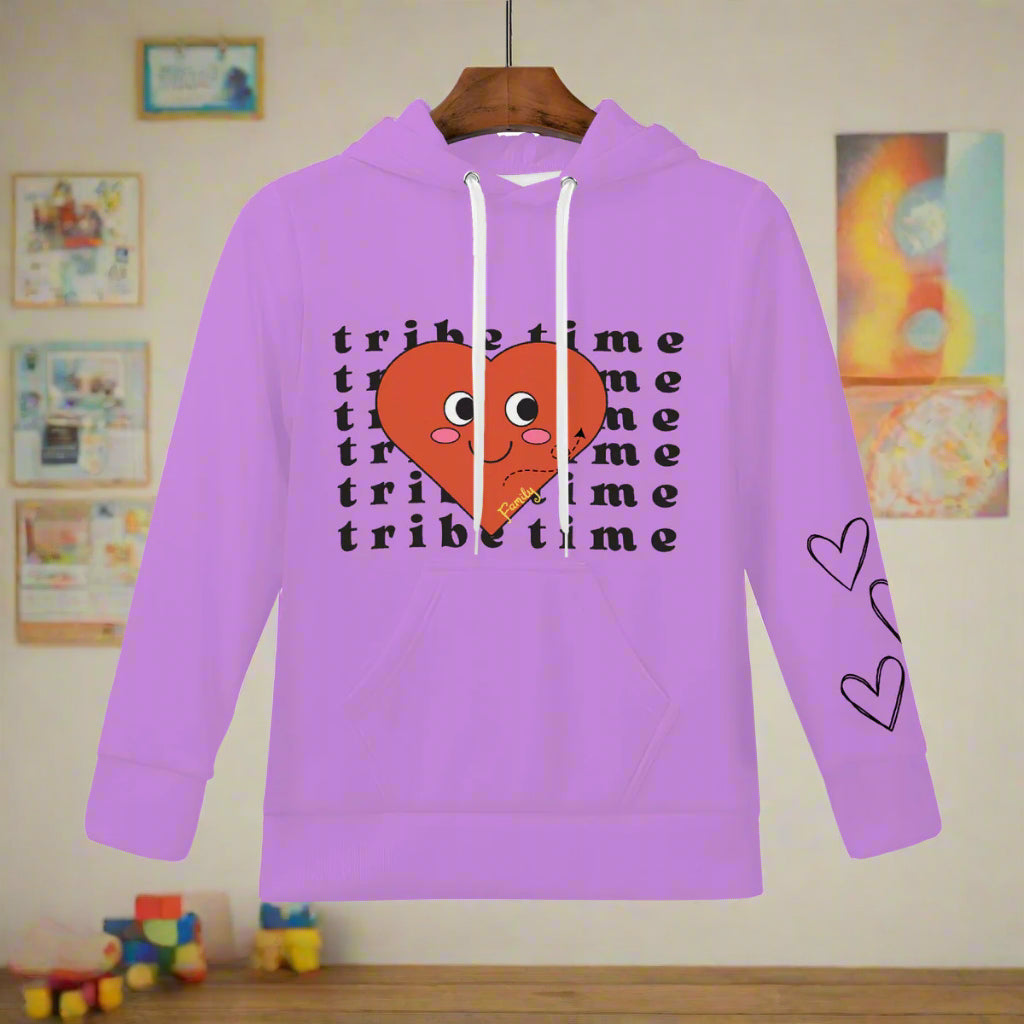 TRIBE: Time to Love the Family Heritage girls' hoodie