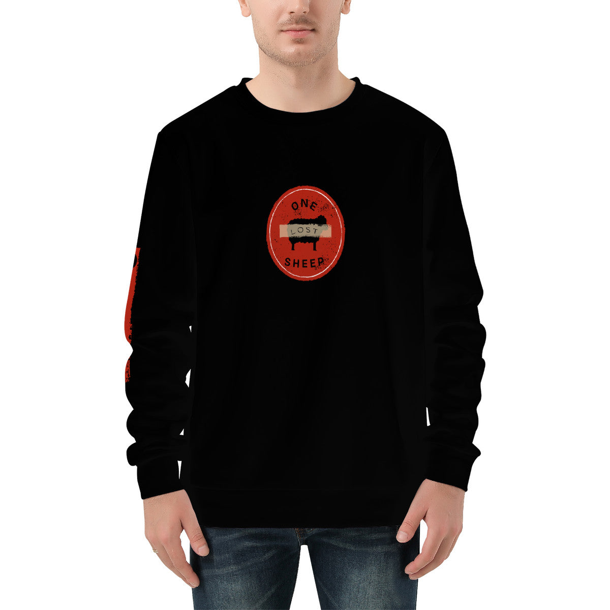 Lost Sheep Sweatshirt in Black
